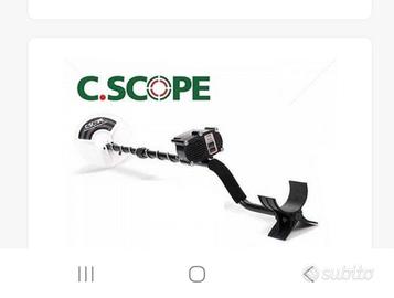 Metal detector  C S 880  Scope