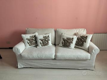 Divano letto matrimoniale sfoderabile p. d'oca