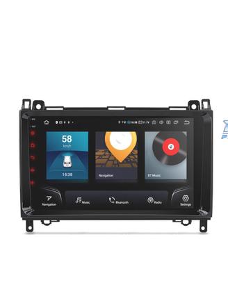 RADIO GPS ANDROID 13 MERCEDES-BENZ W639 9" QUALCO