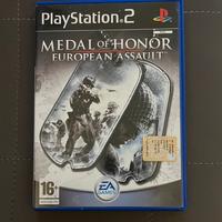 GIOCO PLAYSTATION2 MEDAL OF HONOR EUROPEAN ASSAULT