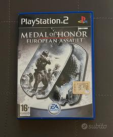 GIOCO PLAYSTATION2 MEDAL OF HONOR EUROPEAN ASSAULT