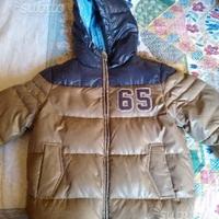 Giubbotto piumino bimbo Benetton 6/7 anni