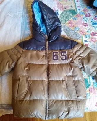 Giubbotto piumino bimbo Benetton 6/7 anni