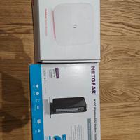 Router wifi Netgear e Vodafone station 