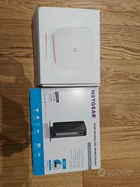 Router wifi Netgear e Vodafone station 
