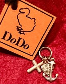 Ciondolo DoDo GOOD LUCK oro rosa e diamanti brown