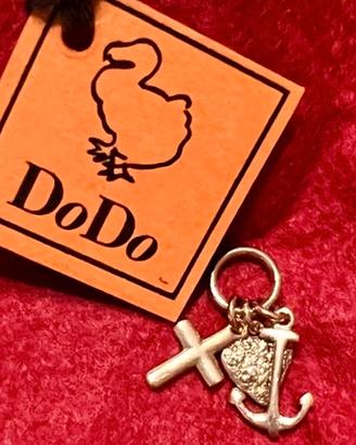 Ciondolo DoDo GOOD LUCK oro rosa e diamanti brown