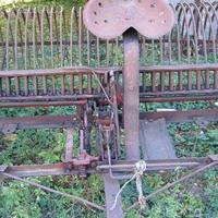 Rastrellone per fieno da traino