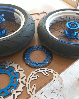 Cerchi motard Yamaha yz 125, yz 250 e yz-f 