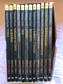 Passione Lirica 12 DVD Opera 6 Sigillati + Box