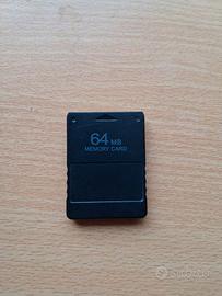 memory card compatibile ps2 64 mb 