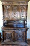 Cedenza in legno stile rinascimentale