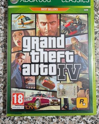 GTA Grand Theft Auto IV 4 Xbox 360