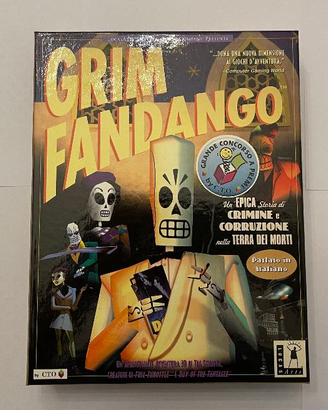 Grim Fandango Pc Italiano - Big Box - CD Rom