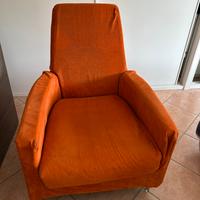 Poltrona arancione