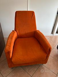 Poltrona arancione