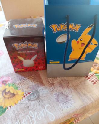 Pokemon ball argento