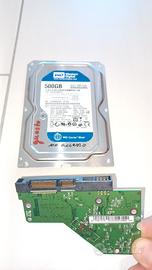  controller sata+coperchio superiore hard disk WD