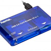 Hama USB 2.0 Card Reader 35 in 1-Lettore di schede