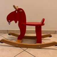 Cavallo renna a dondolo ikea