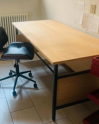 Scrivania artigianale 170x80 cm