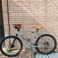 Cinelli Argento Vivo, acciaio, gravel, restomod