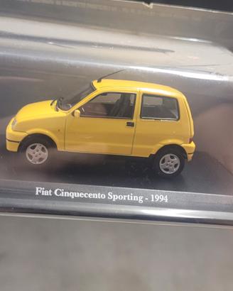fiat cinquecento sporting 1/43