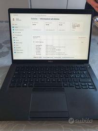 Dell 5400 ssd 256gb ram 16gb tast retroilluminata