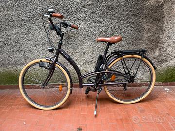 Bici donna con cestello