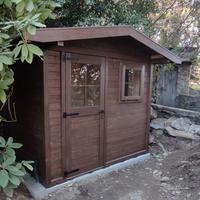 Casetta legno 2,5x2,5 con trasporto e montaggio