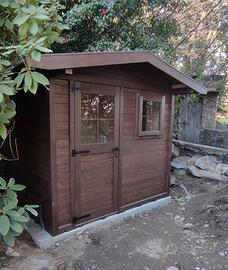 Casetta legno 2,5x2,5 con trasporto e montaggio