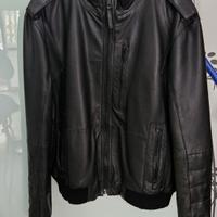 Giubbino uomo in pelle