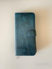 Custodia cover samsung galaxy A53 blu nuova