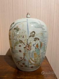 Vaso cinese ginger jar porcellana