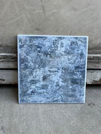 Piastrelle 20x20 blu (27 mq)