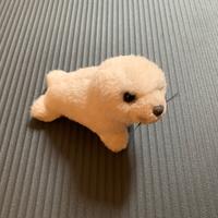 Peluche foca bianca