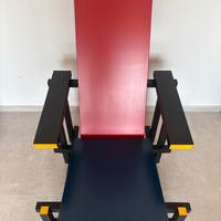 Sedia Rossa e Blu di design