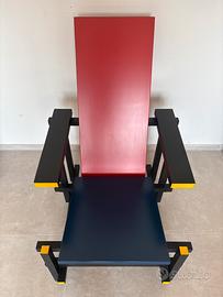 Sedia Rossa e Blu di design