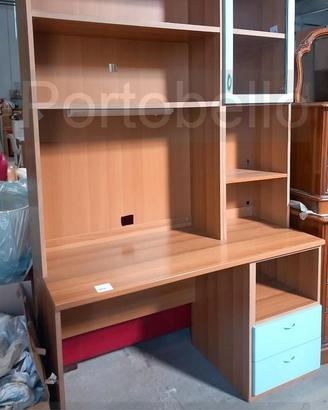 Codice: 268623 SCRIVANIA CON LIBRERIA SOPRASTANTE