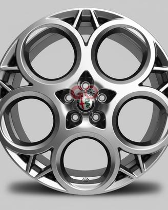 4 Cerchi da 20' in Lega - Alfa Romeo - Stelvio - 5