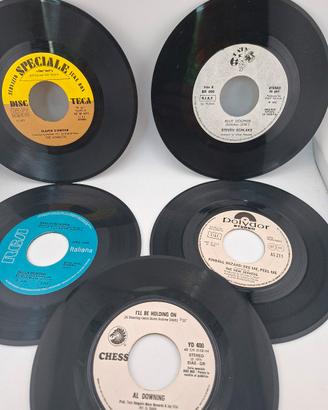 Lotto 5 dischi vinili 45 giri jukebox