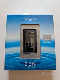 Creative Zen Nano Plus 1GB Nero - NUOVO NOS