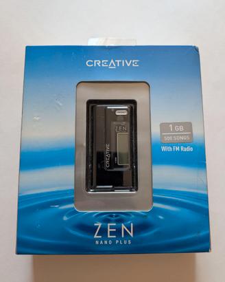 Creative Zen Nano Plus 1GB Nero - NUOVO NOS