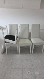 4 sedie Nancy bianche Mondo Convenienza