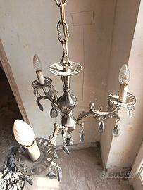 chandelier e abat jour