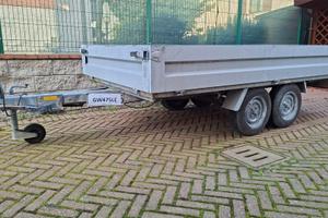 Ellebi rimorchio 2 assi 305x170 12 quintali 
