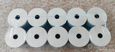 rotolini carta  cellulosa mm 60 x calcolatrici 