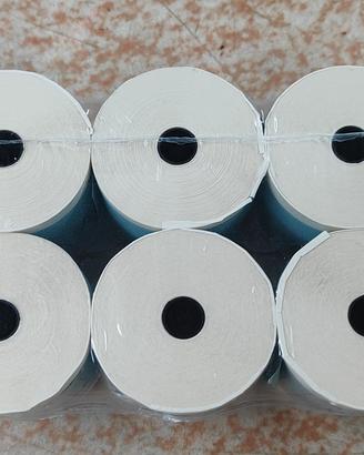 rotolini carta  cellulosa mm 60 x calcolatrici 