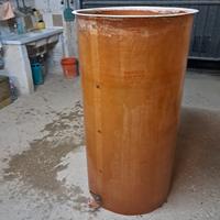 botte usata per vino in vetroresina 