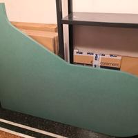 Scrivania  a penisola per camera studio 